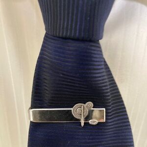 Vintage Machinist Tie Bar – Hickok USA – Precision Tool Design – Mid Century